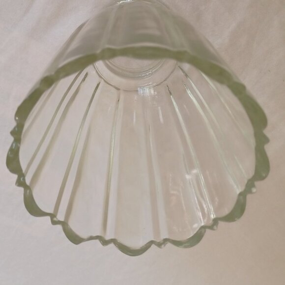 4 PIECE SET Glass Light Shades for Sconce or Ceiling Fan, Clear - Picture 2 of 16